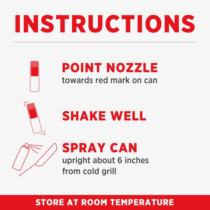 PAM Grilling Cooking Spray, 5 oz