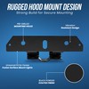 UBL Feniex Fusion Hood Mount Bracket - Secure Hood Mount