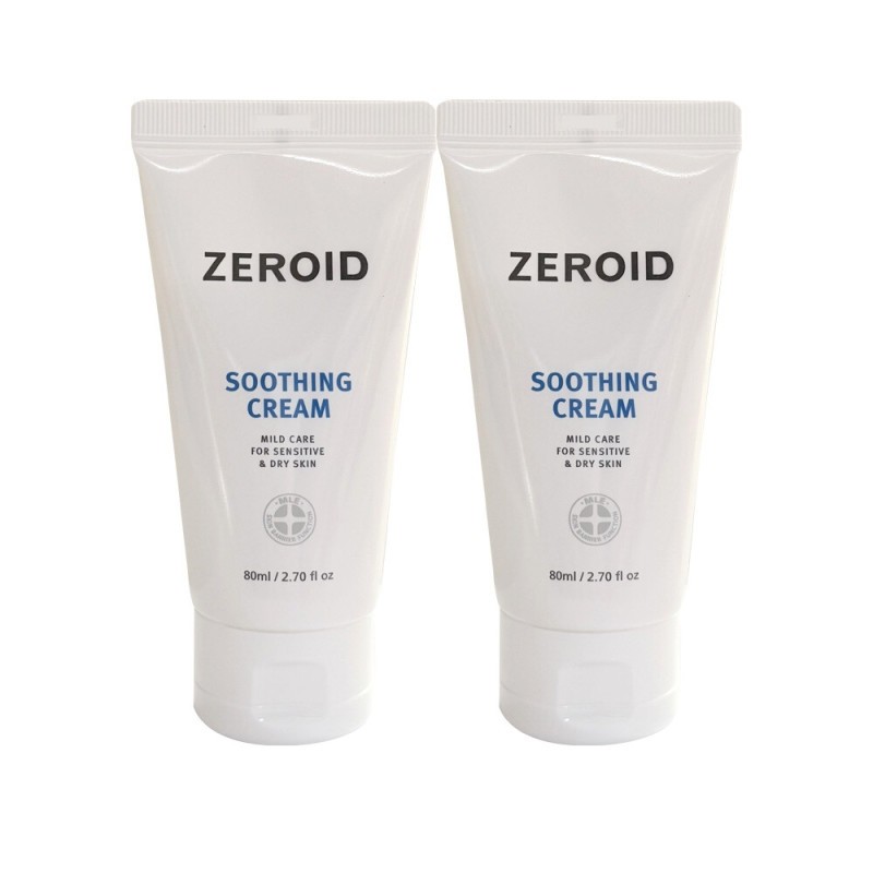 Zeroid Soothing Cream 80ml 2 Pieces / Circle / 제로이드