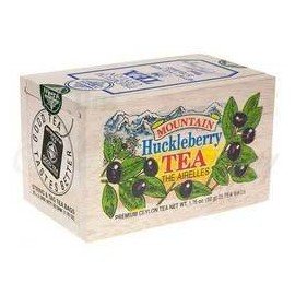 The Metropolitan Tea Company Mountain Huckleberry 25 Teabags in Wood Box