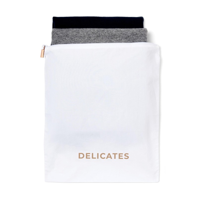 Delicates, Cashmere Wool Sweater Storage Bag Pouch Set with integrated