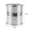 sugarchef Crushed Diamond Small Kitchen Utensil Holder for Countertop Glass