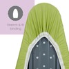Ironing Board Cover and Pad (Sage Green), 100% Cotton with
