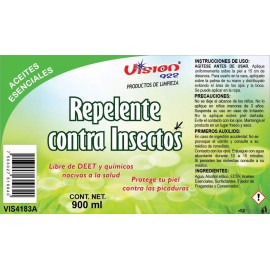 VISION 922 Repelente Contra Mosquitos 900 Ml