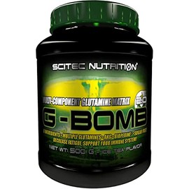 Scitec Nutrition G-Bomb Multi-Component Glutamine Matrix Powder - 500g, Ice Tea