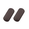 Tioollev 2PCS Car Door Armrest Pads,Soft Leather+Memory Foam Car Knee