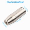 XLR 3-Pin Male to 3.5 mm Female Audio Adapter 3.5