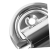 Gadpiparty 2Pcs Heavy Duty Stainless Steel Tow Hook Ring Durable