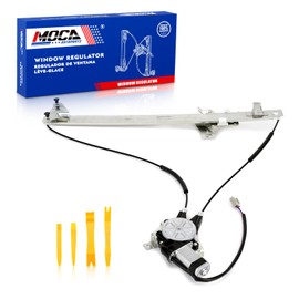 MOCA 741-586 Front Left Power Window Regulator Motor Assembly Fit 2003-2019 & 2021 for Ford E-450 Super Duty, 2003-2014 for Ford E-150, 2003-2014 for Ford E-250, 2003-2005 for Ford E-150 Club Wagon,