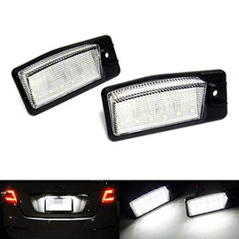 RZG 2x LED Licence Number Plate Light White Canbus For Altima Murano Pathfinder X-Trail EX FX Q45
