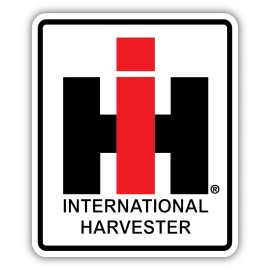Sign Design International Harvester Tractor IH Sticker Truck Car Decal pick a size  - 2.5" set of 2