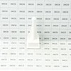 1" x 1" Arrowhead White Vinyl Picket Caps for Vinyl
