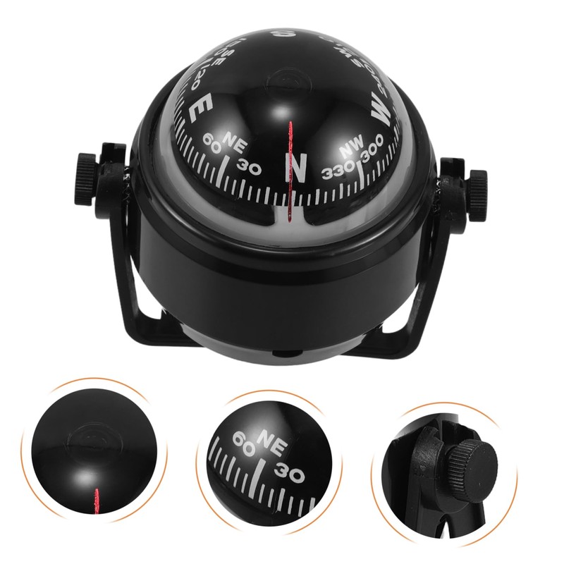 iplusmile Multi Functional Compass for Car and Navigation Sturdy Dash