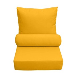 Prolinemax Small 23x24x6 Knife Edge Outdoor Deep Seat Back Rest Bolster Cover ONLY - AD108