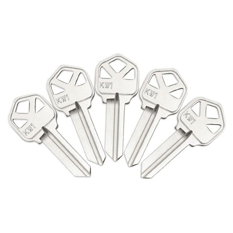 QWORK Blank Key Blanks, Pack of 100 Copper Structures Key