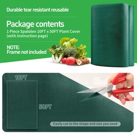 GUKULIVEL Plant Covers Freeze Protection, 10x33ft Green Frost Blanket for Winter, 1.23 oz/yd² Fabric, Premium Frost Protection Cover, Breathable Garden Row Covers for Outdoor Plants