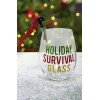 TMD Holdings TMD Holiday Survival Glass Oversized Wine Glass with