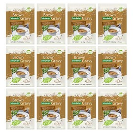 Seitenbacher Gluten-Free Vegetarian Brown Gravy Mix, 1 Ounce Package (Pack of 12)