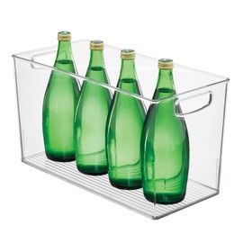 iDesign Recycled Plastic Pantry Storage Bin - Linus Collection - Clear
