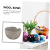 Operitacx Crochet Yarn Bowl Yarn Bowls for Crocheting Crochet Organizer