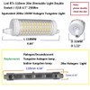QLEE LED R7s 118 mm 20 W Dimmable Light Double