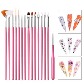 Nail Art Kit, Nail Design Tools Kit with Nail Art Brushes, Nail Art Dotting Pens, Nail Stickers for Nail Art, Nail Charms and Gems, Nail Rhinestones, Nail Art Decoration Kit
