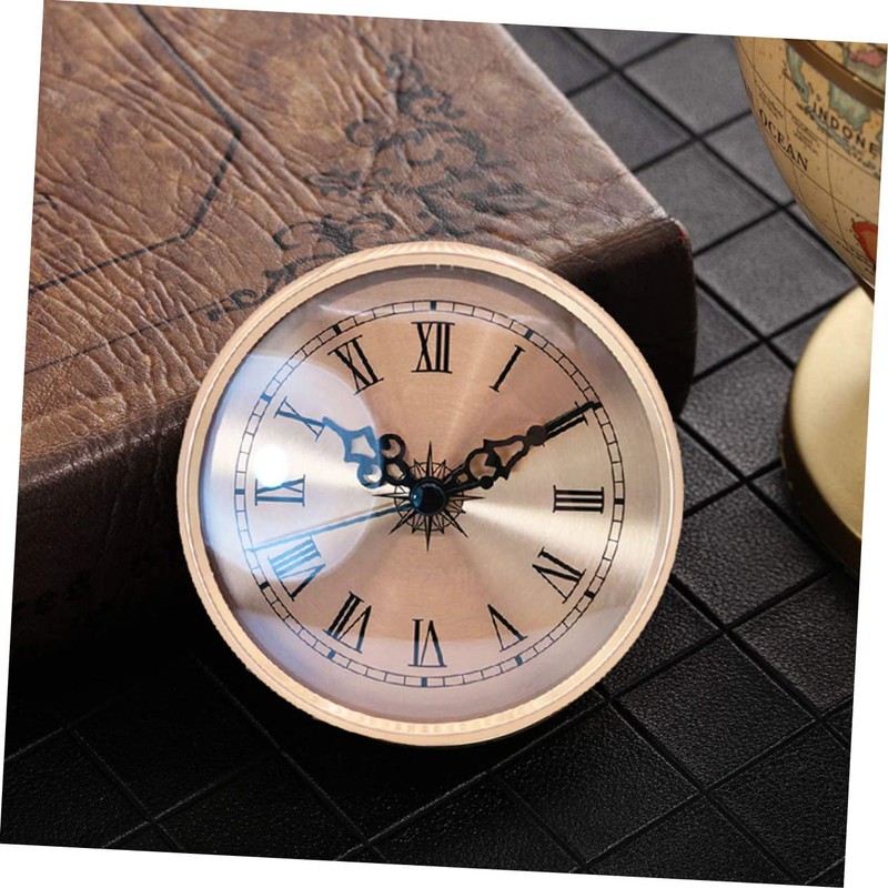 STOBAZA Antique Decor Retro Clock Silent Clock Roman Capitals Pointer