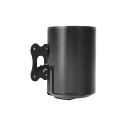 EUGOOCX (2 Pack) Speaker Wall Mounts for Sonos Era 100, Wireless Speaker Metal Wallmount Holder Adjustable Home Audio Accessories(Black)