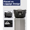 Arxus Large Folding Travel Duffle Bag, Expand Carry On Overnight
