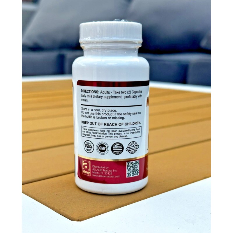 AllNue Natural Mega Beets Superfood Capsulas Energy Beetroot Bones Antioxidant