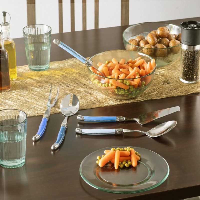 Laguiole French Home Hostess Set 5-Piece Serving Utensils Set with