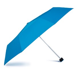 VOGUE - Exclusive Folding Umbrella, Made of 100% Eco Rpet Fabric Recycled Plastic, Windproof Umbrella (Wind Proof), Manual Open and Close, blue