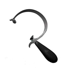 GreenLion Jeweler's Saw Frame, 4.25" Deep, Black Handle