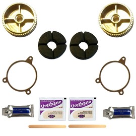 C5 Corvette Headlight Bronze Gear Fixes Head Light Motor With Failed Nylon Gear - Includes 2 for Both Motors - Fits All 97-04 Corvettes