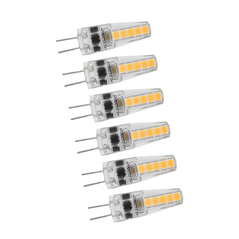 10pcs G4 LED Bulbs 2W Bi Pin Base Dimmable Bulbs