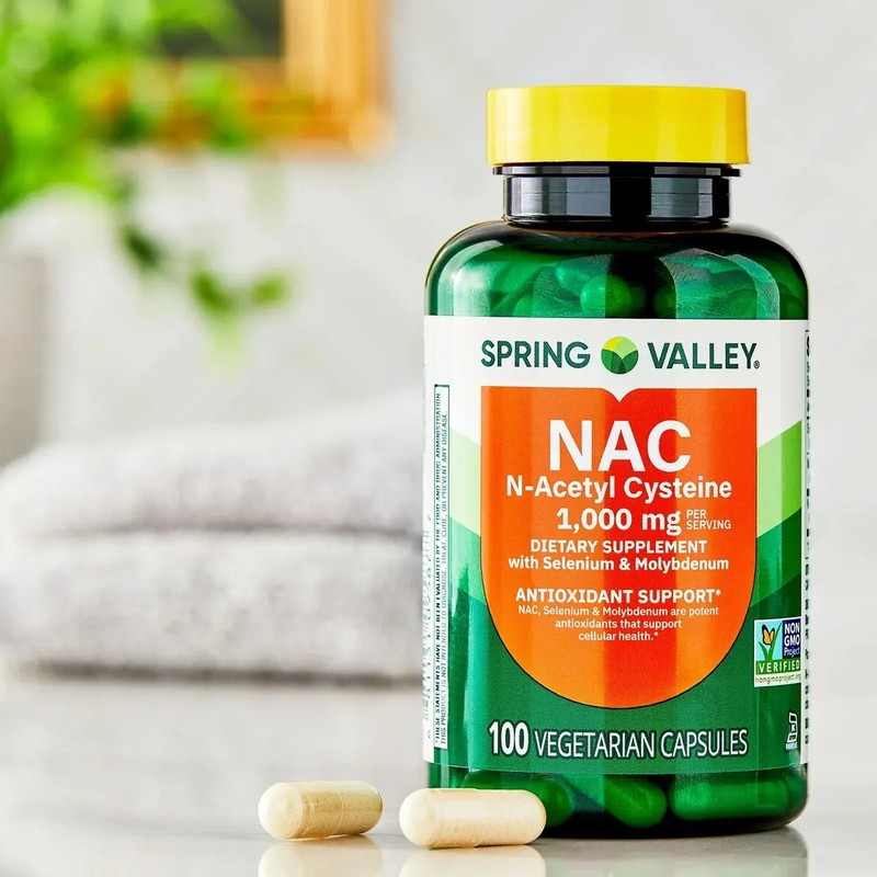 Complejo N-acetil-cisteína Nac 1000mg 100c Acetil Cisteina S Sabor Neutro