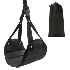 Aeroplane Footrest Hammock - Adjustable Travel Foot Hammock for Flight, Portable Travel Footrest for Flights with Comfort Travel