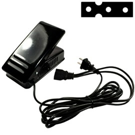 HQRP Foot Controller Compatible with Singer 14CG744 14CG754 14HD854 14SH644 14SH744 14U85B 14U85B Sewing Machine Pedal Power Cord