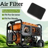 Arpisziv GP5500 GP6500 Air Filter Fit For Ge-nerac Generator GP6500E