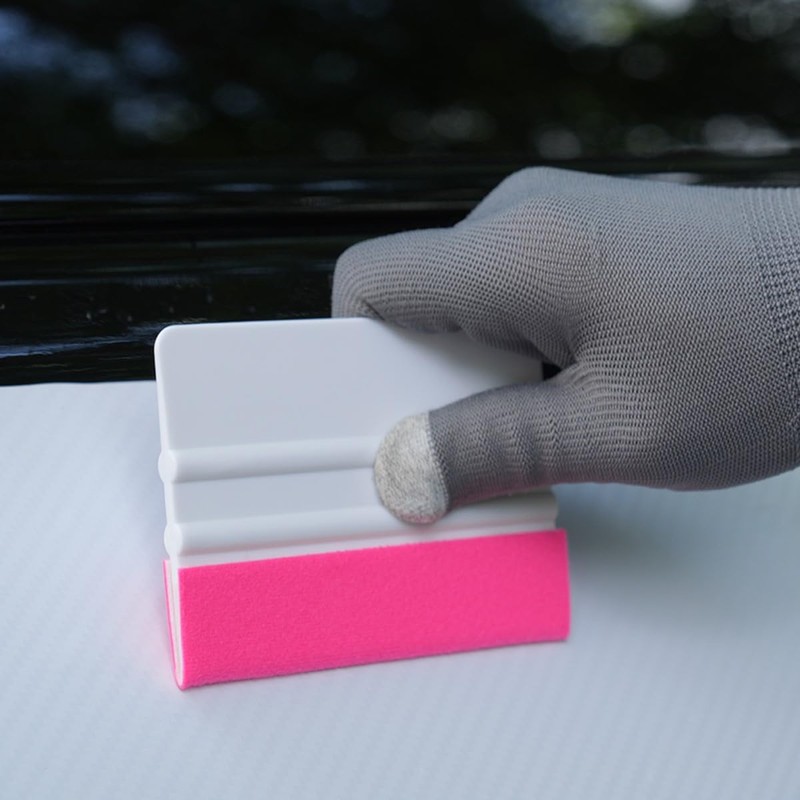 2-Pack Felt Edge Squeegee Tool for Vinyl Wrap & Wallpaper