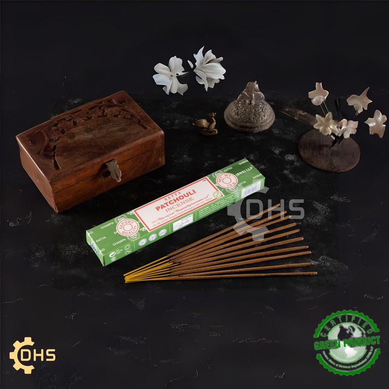 Satya Nag Champa Patchouli Incense Sticks | Full Box of