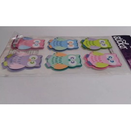 Sticko  STICKO Stickers Dimensional OWLS pastel OWLS Scrapbooking