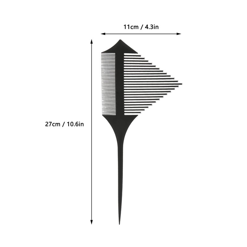 Hair Dye Highlighting Comb, Home Salon Weaving Sectioning Tail Comb