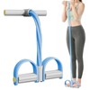 Resistance Band,Multifunction Tension Rope,6-Tube Elastic Yoga Puller,Trainer Workout Women Tension