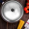 Operitacx Pot Lid Stainless Steel Lid Pan Lid Wok Pot