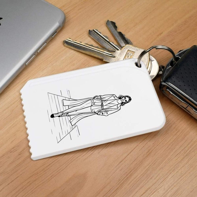 Azeeda 'Fashion Runway Model' Plastic Ice Scraper (IC00034950)