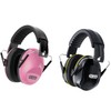Dr.meter Ear Muffs for Noise Reduction, Pink+Black & Orange