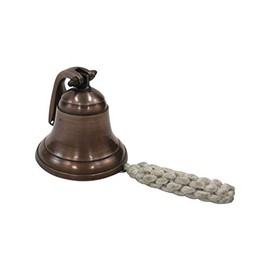 Nagina International Aluminum Bell Brass Antique 4 - Nautical Decor
