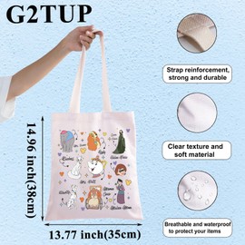 G2TUP Fantasy Land Mama Canvas Tote Bag Mother's Day Ideas Gift Magic World Mom Shoulder Bag Dreamworld Mother Merch, Dreamworld Mama Tg, Large