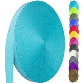 Nylon Webbing 1.5 Inch, Heavy Duty Nylon Webbing Strap 12 Yard,Durable Nylon Strapping for Indoor or Outdoor Gear, DIY Crafting, Repairing, (Blue, 12 Yard)